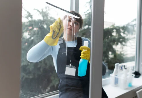 Nettoyage de vitres intérieures et extérieures à Mieussy